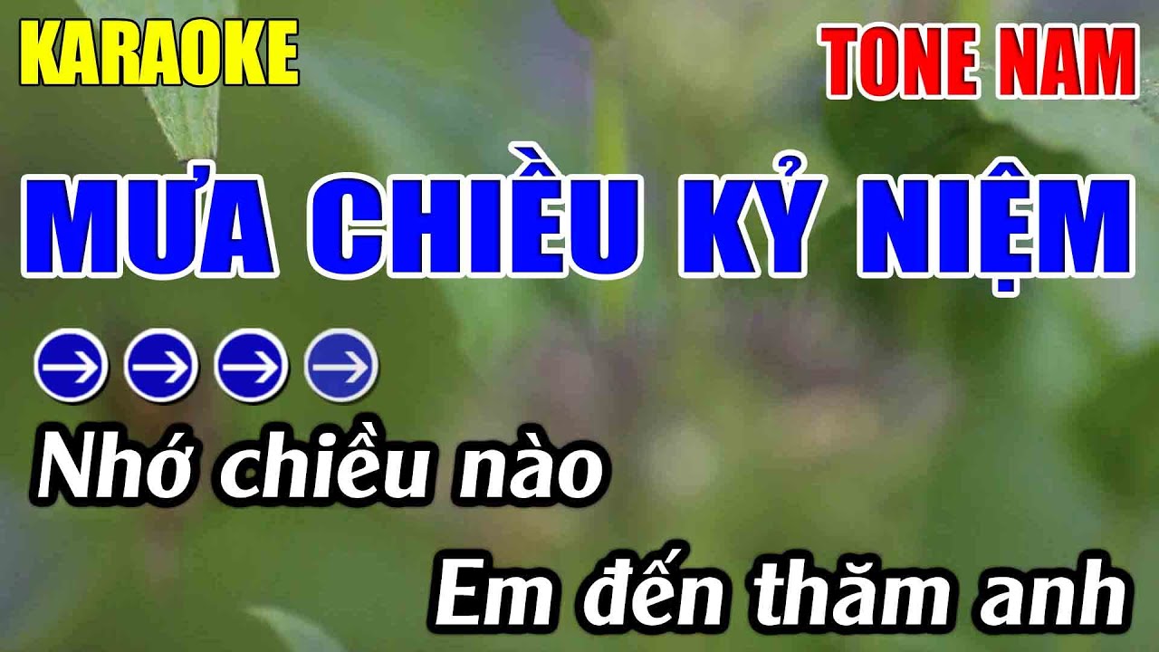 Mưa Chiều Kỷ Niệm Karaoke Tone Nam Karaoke Lâm Nhạc Sống 2026 - Beat Mới