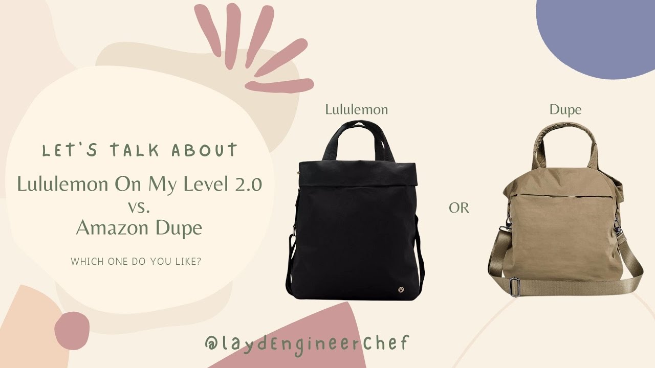 Lululemon On My Level 2.0 And Amazon Dupe - Is it Worth It?