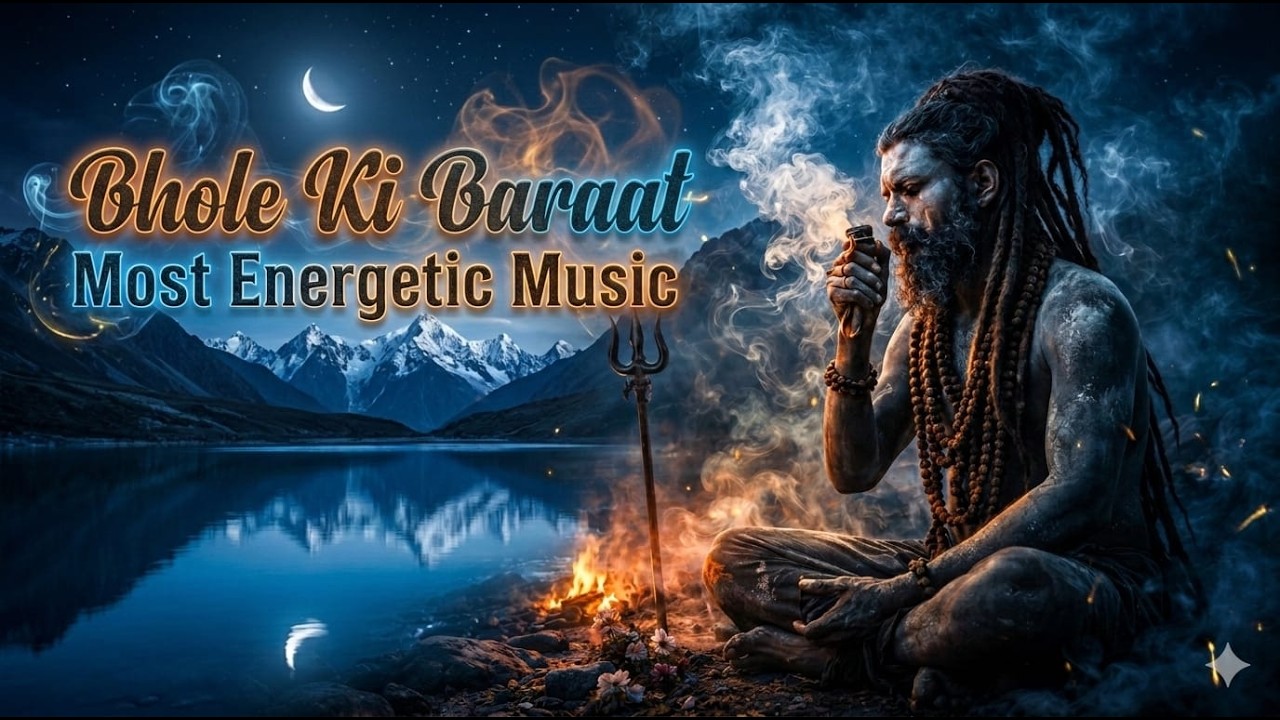 Shiv Baraat | Most Powerful Shiva Devotional Music  Meditation Scene | aggressive Dark Psy version