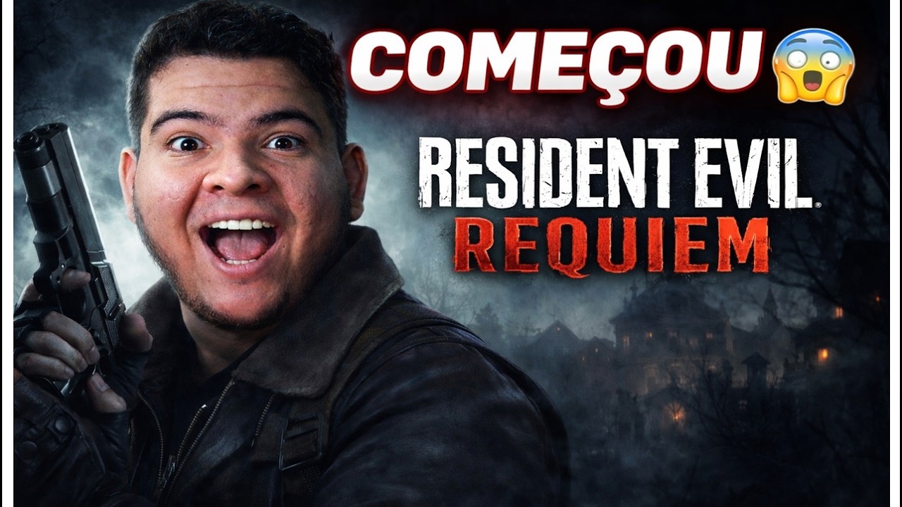RESIDENT EVIL REQUIEM 🔴 AO VIVO (LANÇAMENTO)- Foxu Games