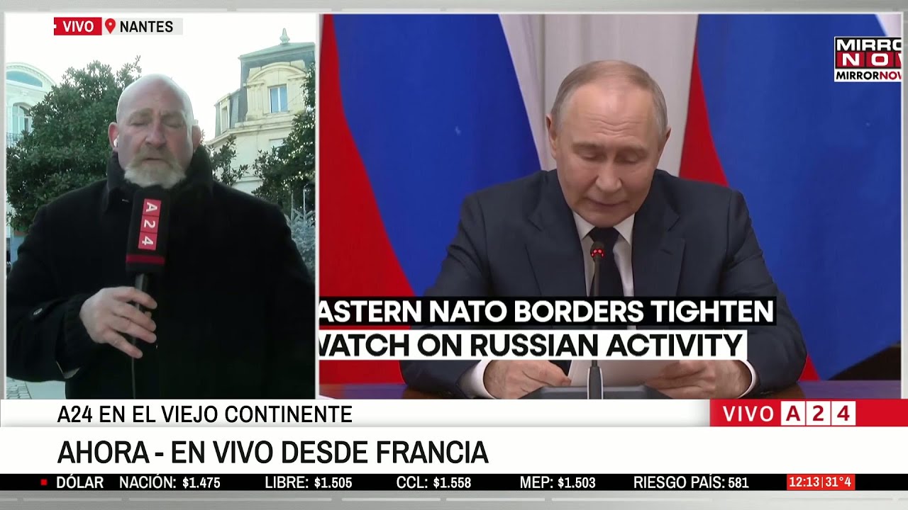 🌎🌍 POLONIA INTERCEPTÓ UN AVIÓN RUSO + NANTES, LA TIERRA DE JULIO VERNE