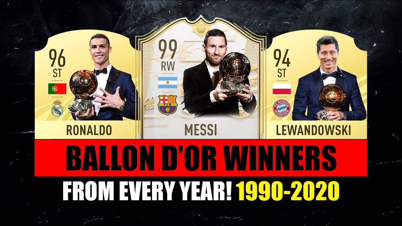 Every BALLON D'OR WINNER from 1990-2020! 😱🔥