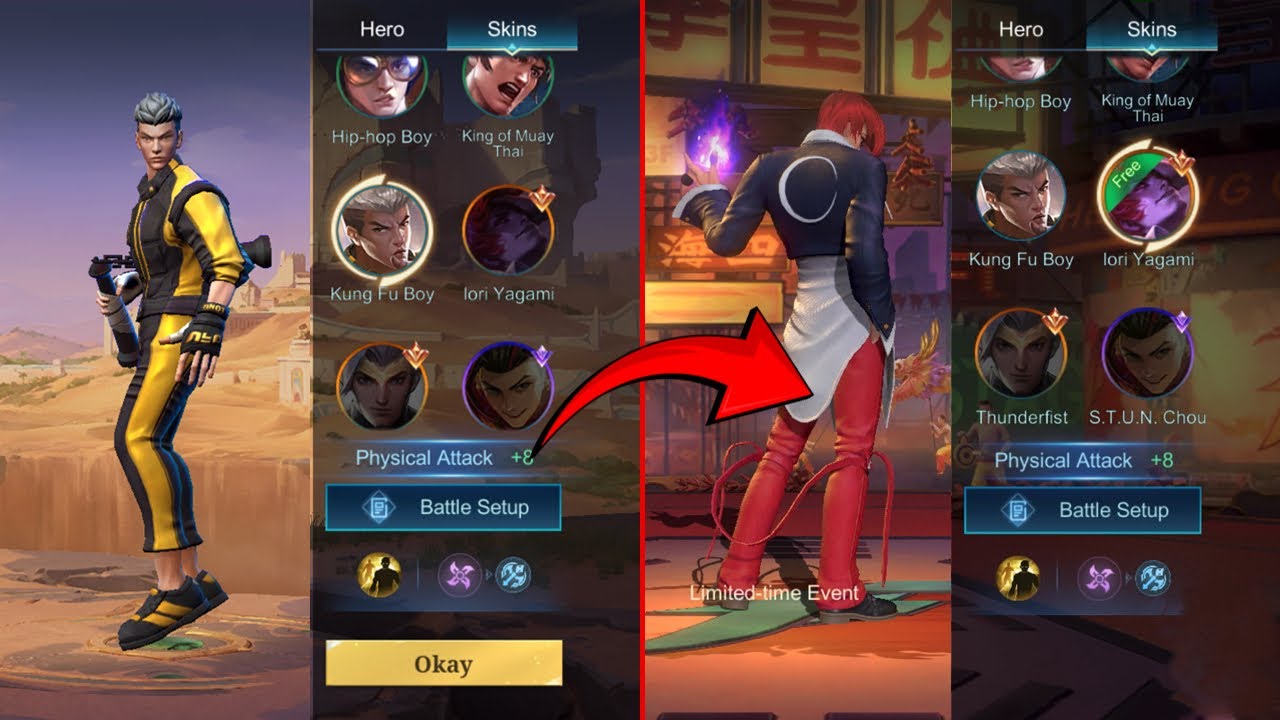ALL SKIN KOF FREE??