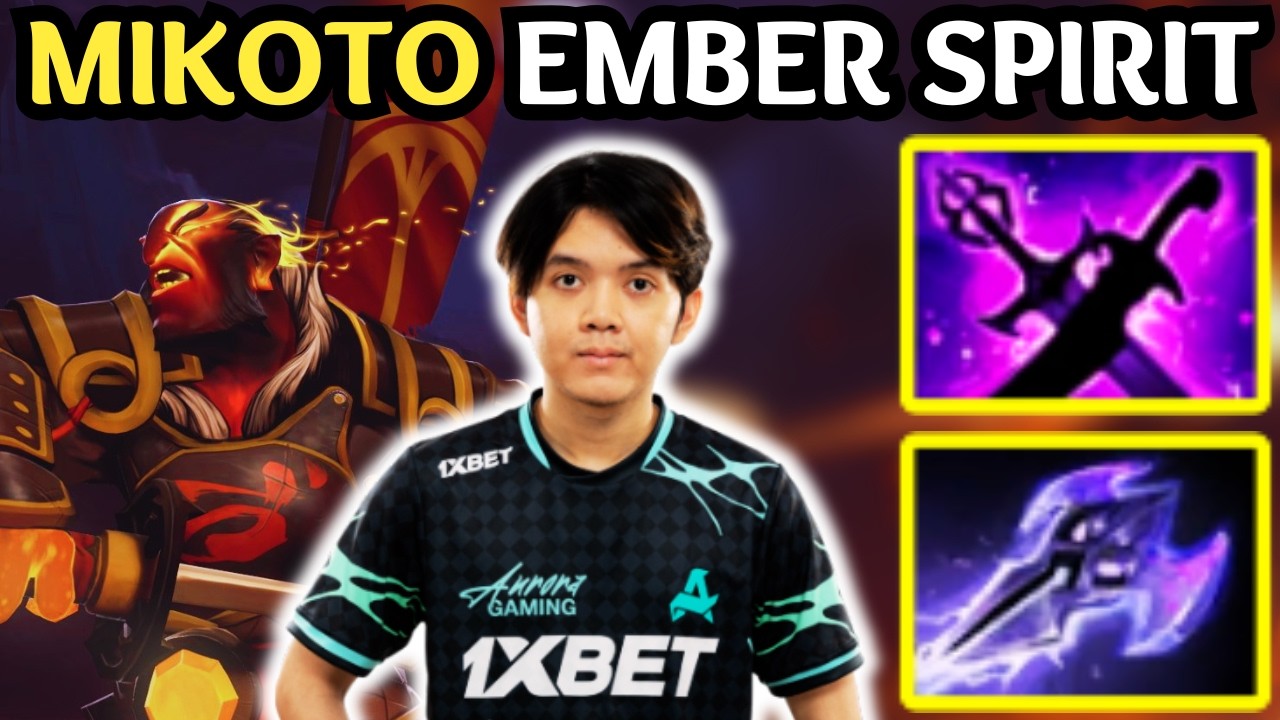 🔥 NEW Patch 7.41 How to Play Mikoto EMBER SPIRIT Mid &mdash; Pro Gameplay 🔥 Dota 2 Gameplay