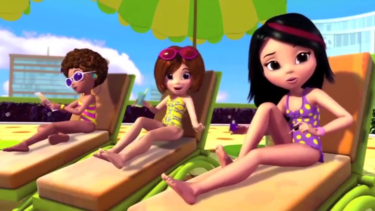 Flicka karikatyrerna | Polly Pocket Svenska - Kompilering
