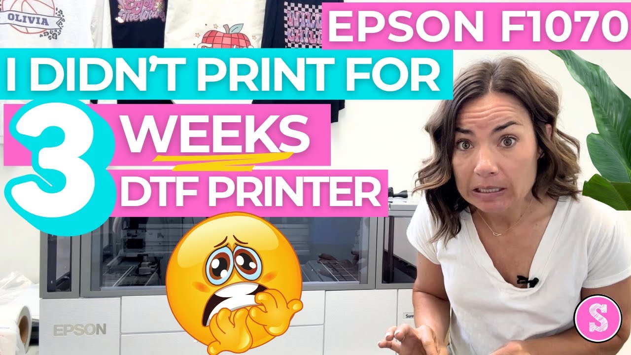 Low Maintenance DTF Printer Shocker! Watch What Happens After 3 Weeks of No Printing