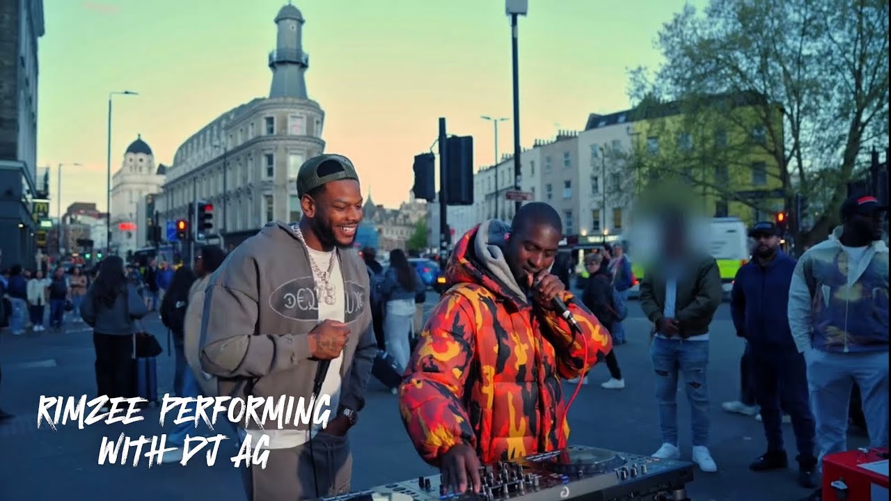 RIMZEE PERFORMING WITH DJ AG IN KINGS CROSS