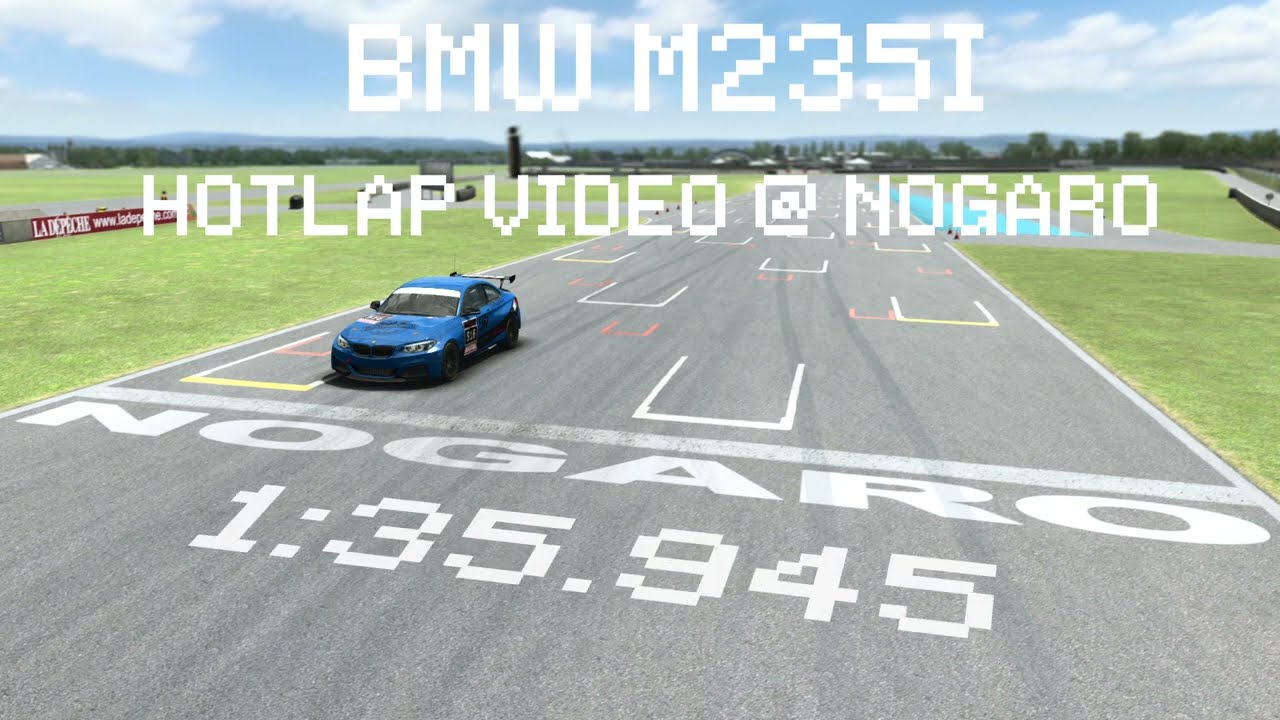 R3E // BMW M235I @ Circuit Paul Armagnac (Nogaro) 1:35:945 (onboard)