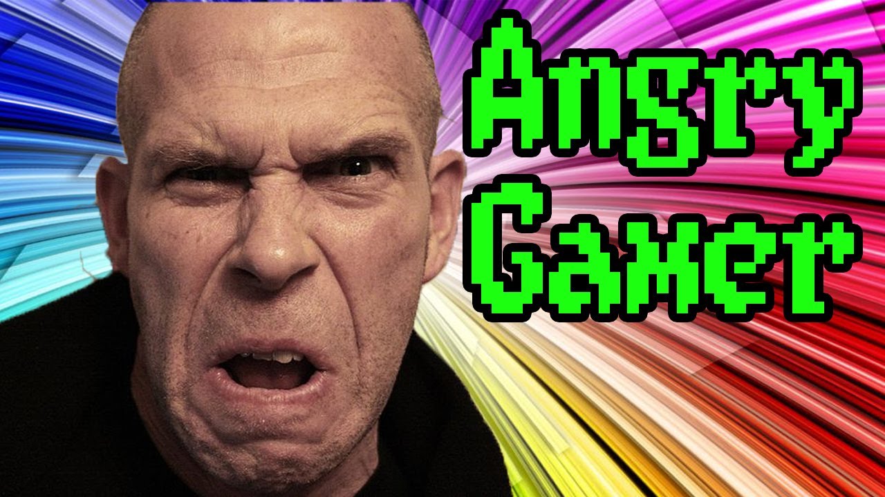 FUNNY ANGRY GAMER 