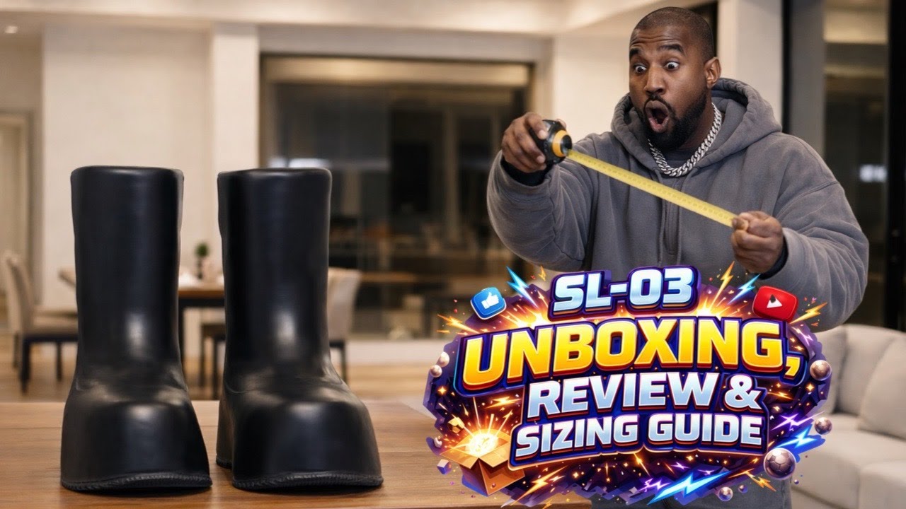 Кроссовки YEEZY SL-03 BOOT - ОФИЦИАЛЬНАЯ РАСПАКОВКА, ОБЗОР И РУКОВОДСТВО ПО ВЫБОРУ РАЗМЕРА