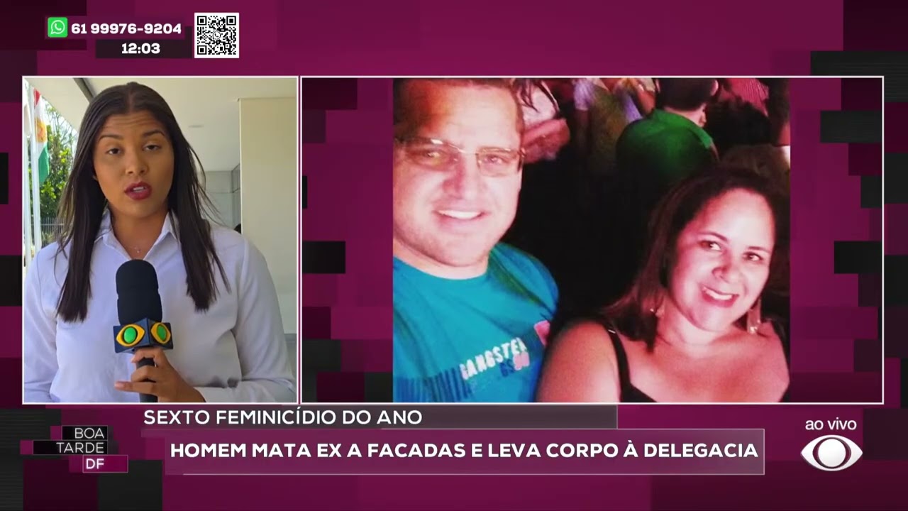 Homem mata ex a facadas e leva corpo à delegacia