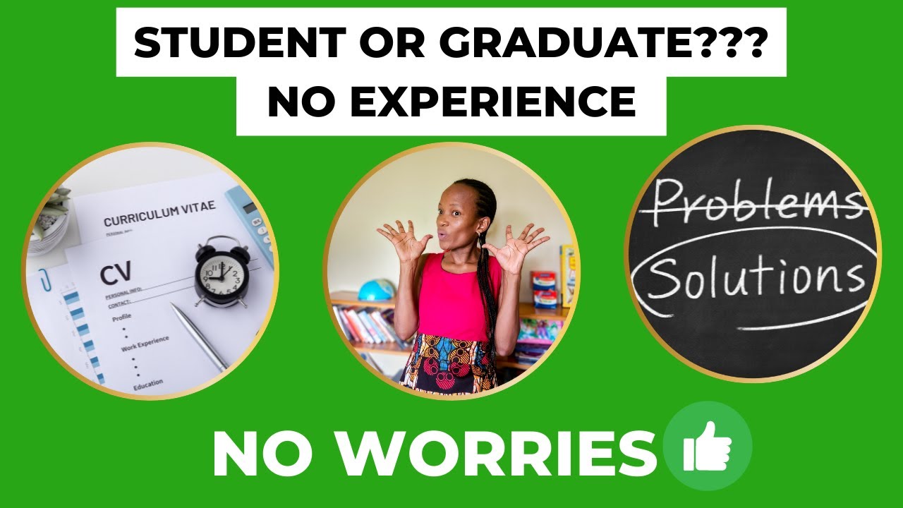 How to write a CV with no experience I Tips for graduates I South African Career I Boni Tik Tok