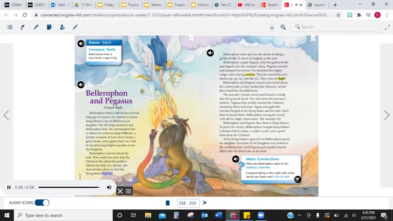 Bellerophon and Pegasus
