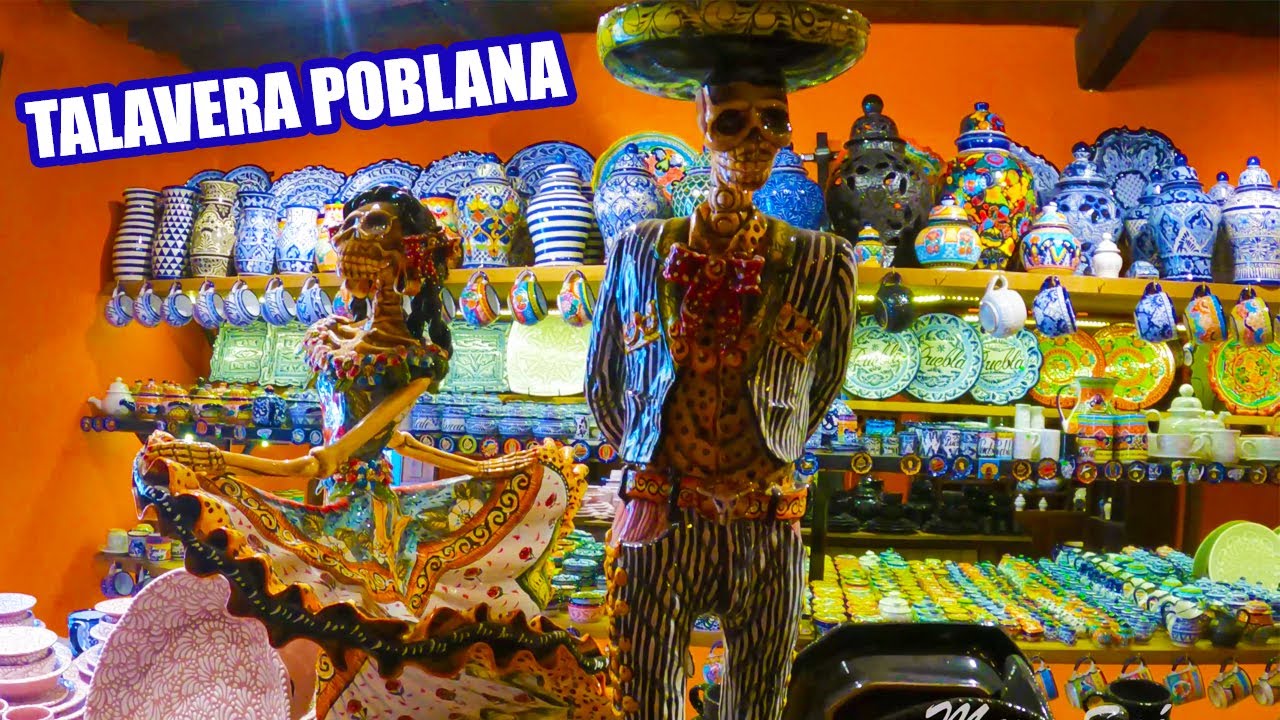 Cerámica de talavera Puebla, México/ TALAVERA POBLANA/ Historia/ Dónde surgió?