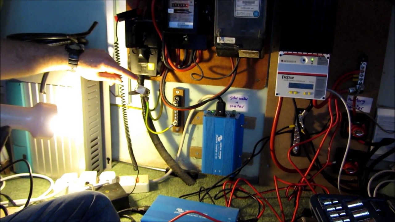 Installing a Morningstar TriStar MPPT 60A off-grid solar charge controller