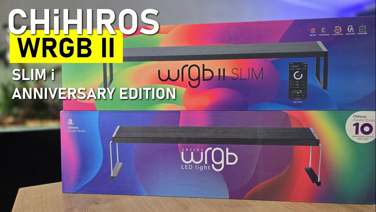 Chihiros WRGB II Limited Edition i WRGB II SLIM  Lampy do Akwarium