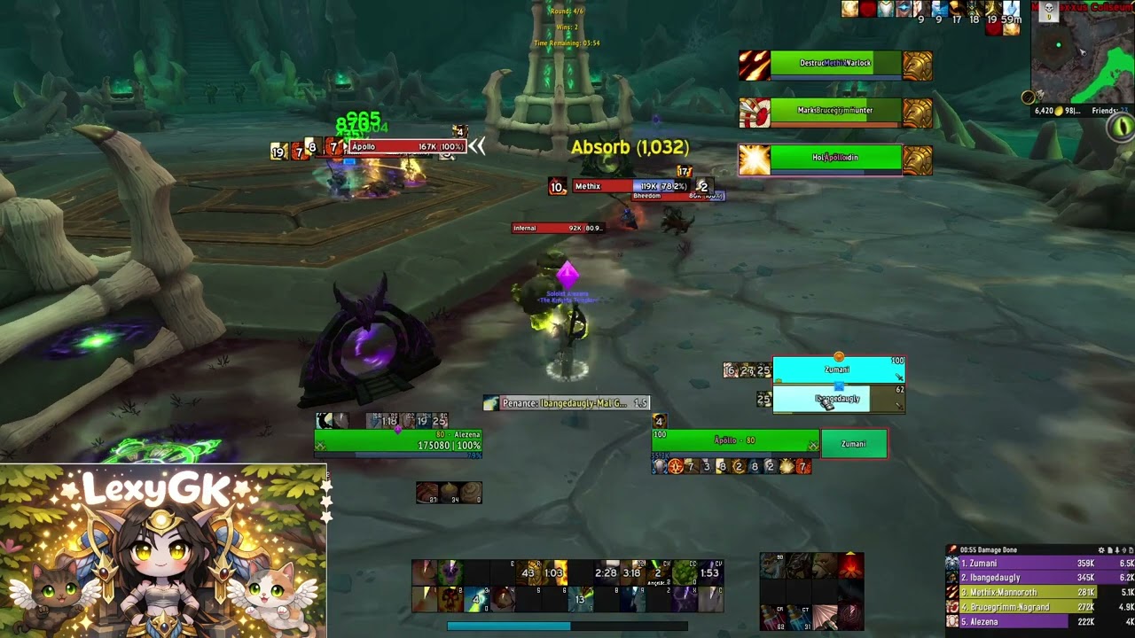 Alezena - DISC PRIEST - Off Season Full Solo Shuffle - Draw - WoW Pre-Patch Midnight