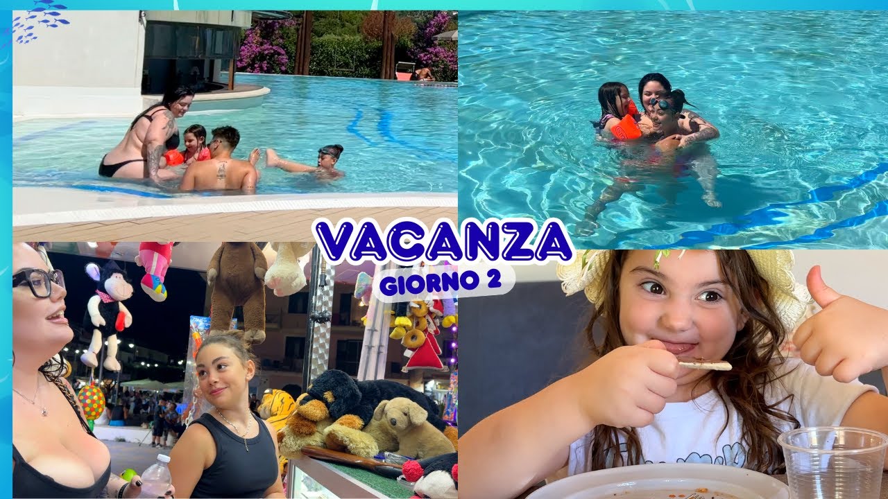 24 ORE CON NOI IN VACANZA ! GIORNO 2 TRA PISCINA, GIOCHI, RELAX E TANTO ALTRO ! / chiara paradisi