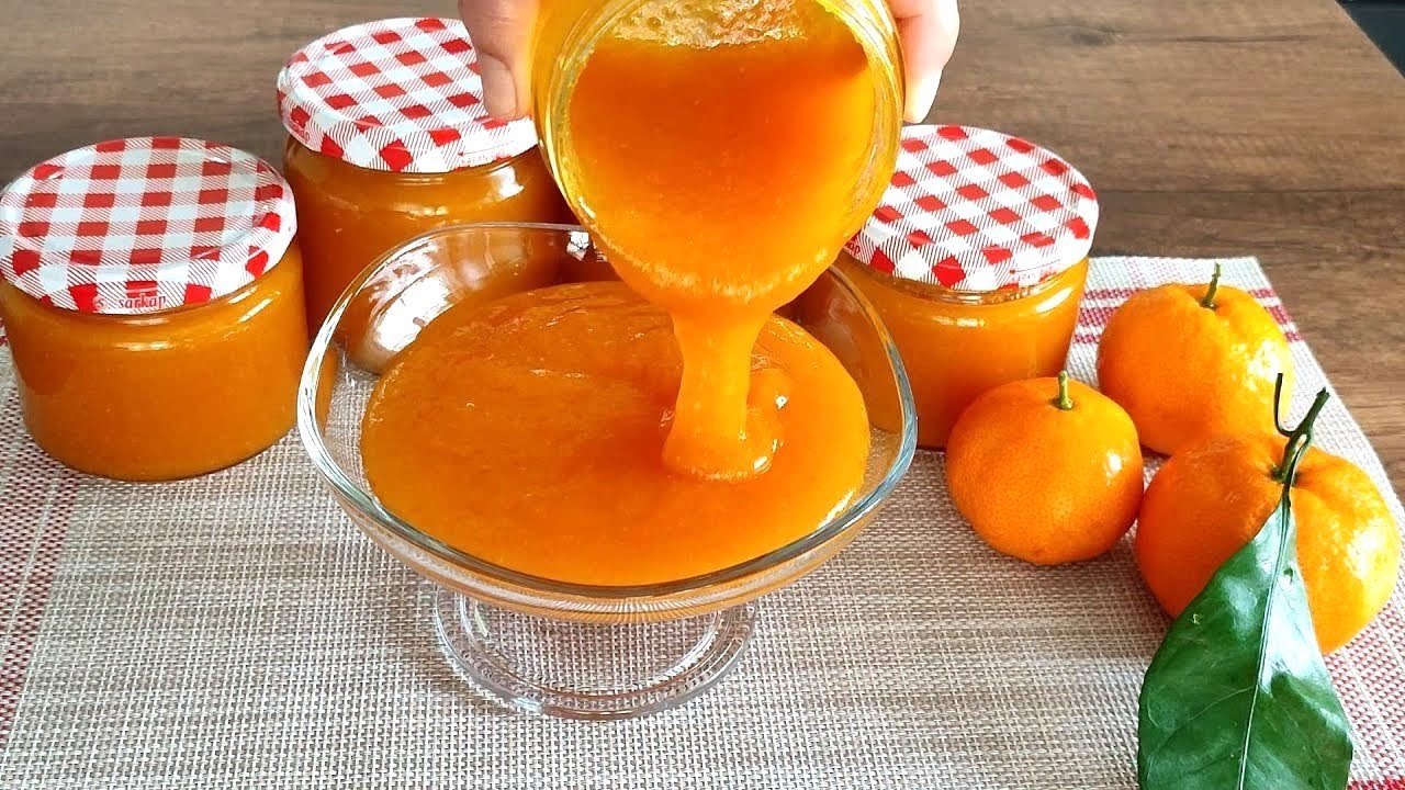 MANDALİNA KABUĞUNU SAKIN ÇÖPE ATMAYIN❗DOĞAL EN KOLAY MANDALİNA MARMELATI 🍊