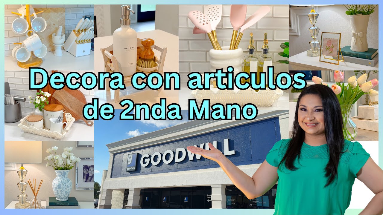 DECORACIÓN de 2nda MANO / Ideas para Decorar / Thrift store Decor