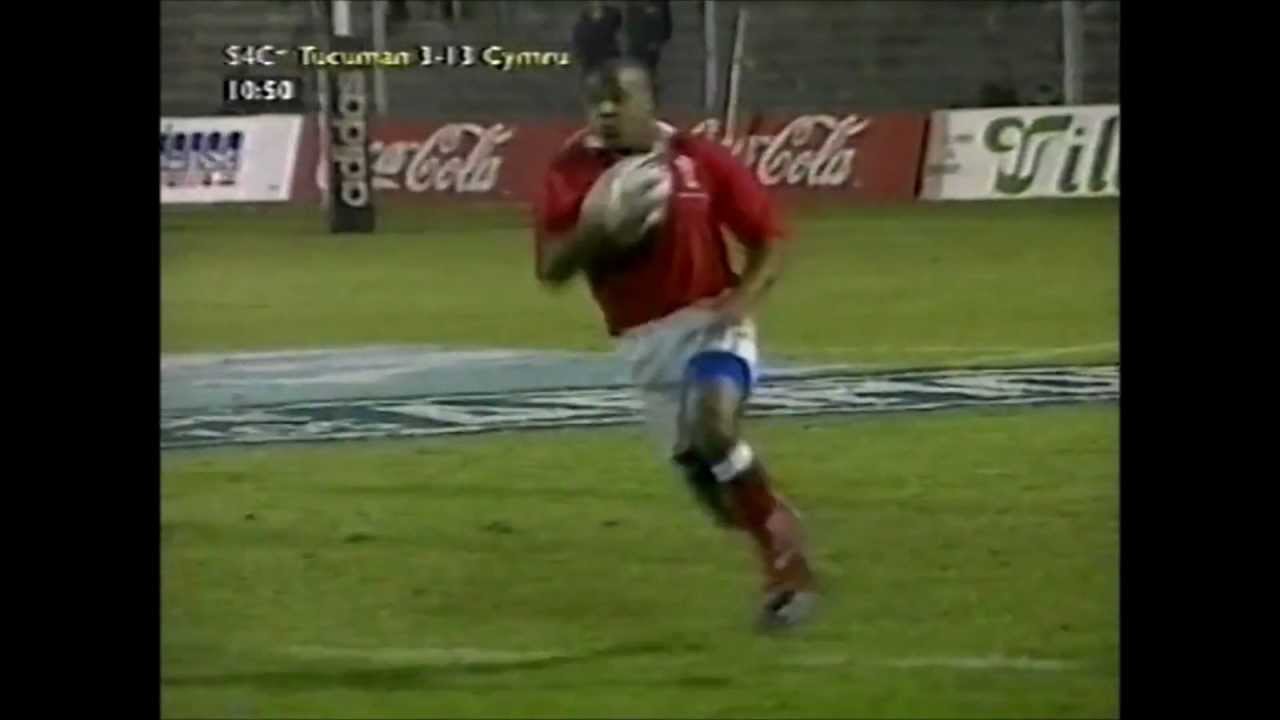 Matthew Robinson 4 tries for Wales vs Tucum&aacute;n