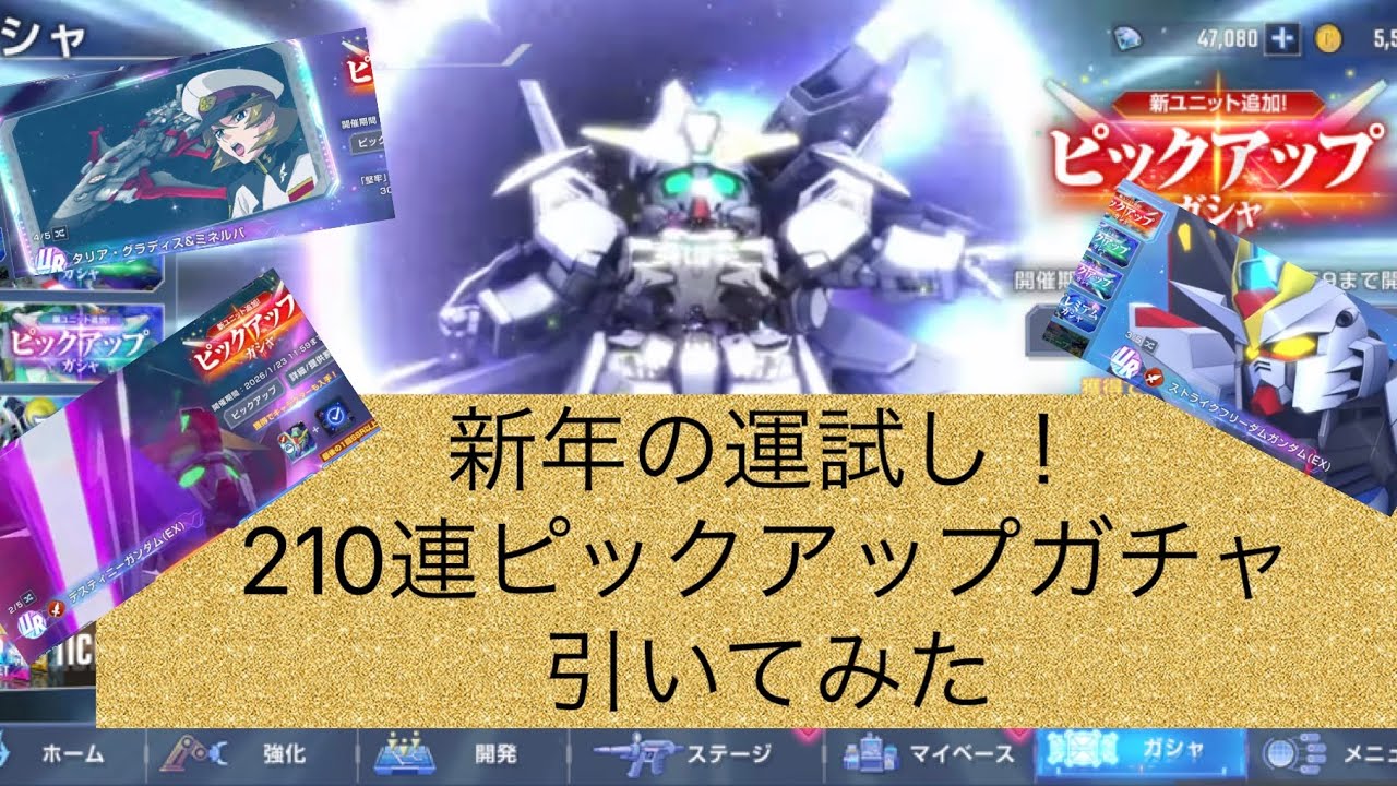 新年の運試し！ピックアップガチャ210連引いてみた結果！？