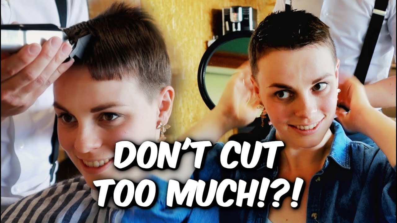 The Buzzcut Look is HOT in 2022! SUPER SHORT Female Hairstyle!