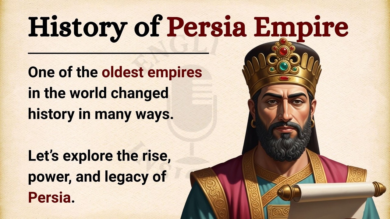 The History of Persia: Why Was Persia So Powerful? | Learn English Through Story