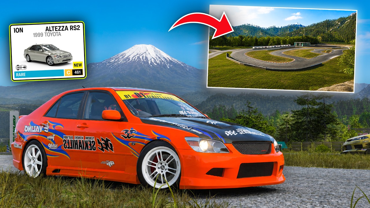 Я покатался на НОВОЙ ALTEZZA по ЛУЧШЕМУ ДРИФТ-ЭСТЕЙТУ в Forza Horizon 6...