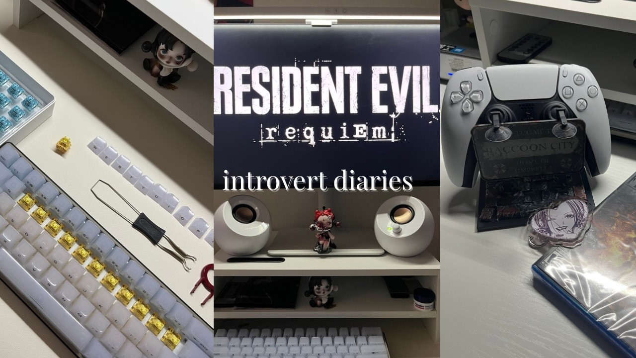 introvert vlog ⋆˙⟡ shopping, yapping, keyboard modding + cleaning