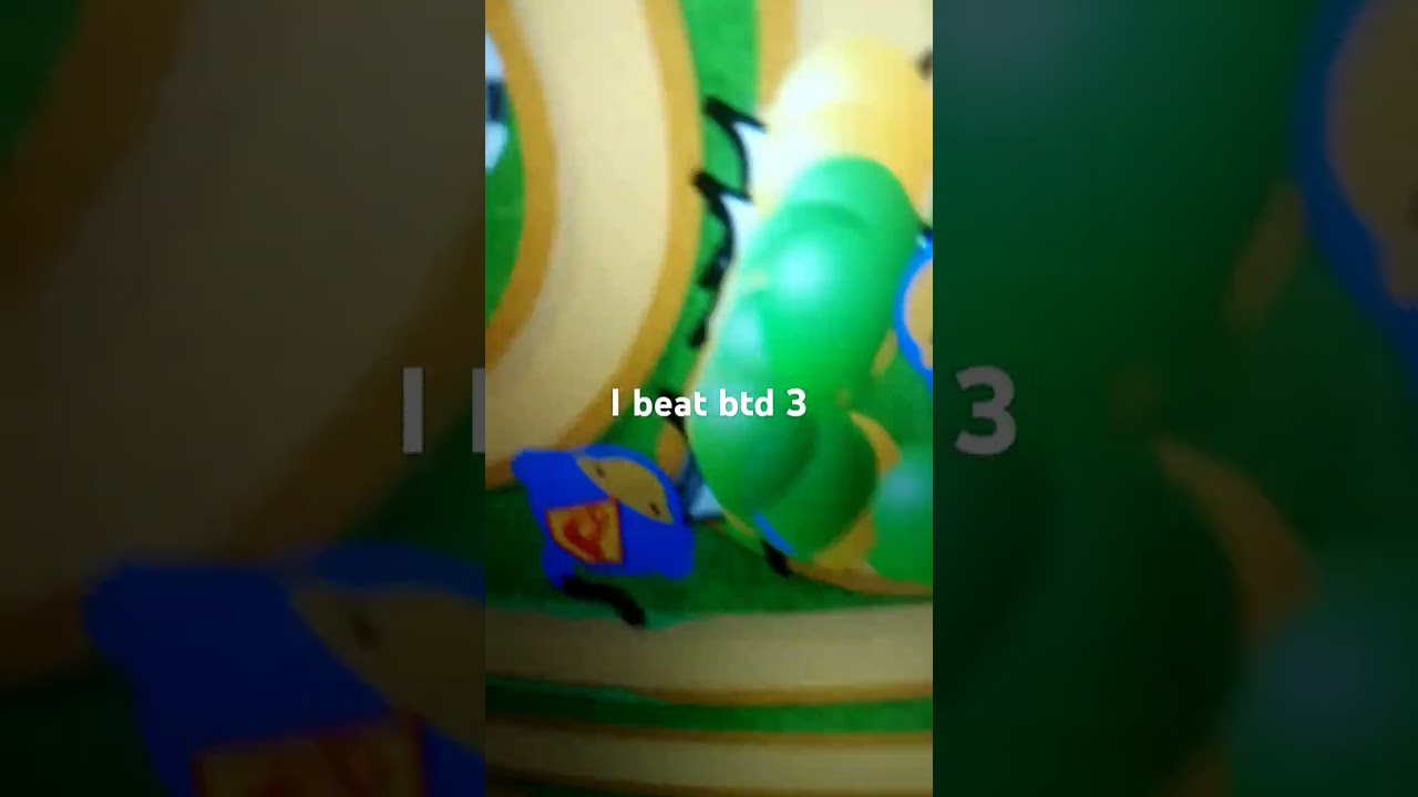 I beat bloons TD 3
