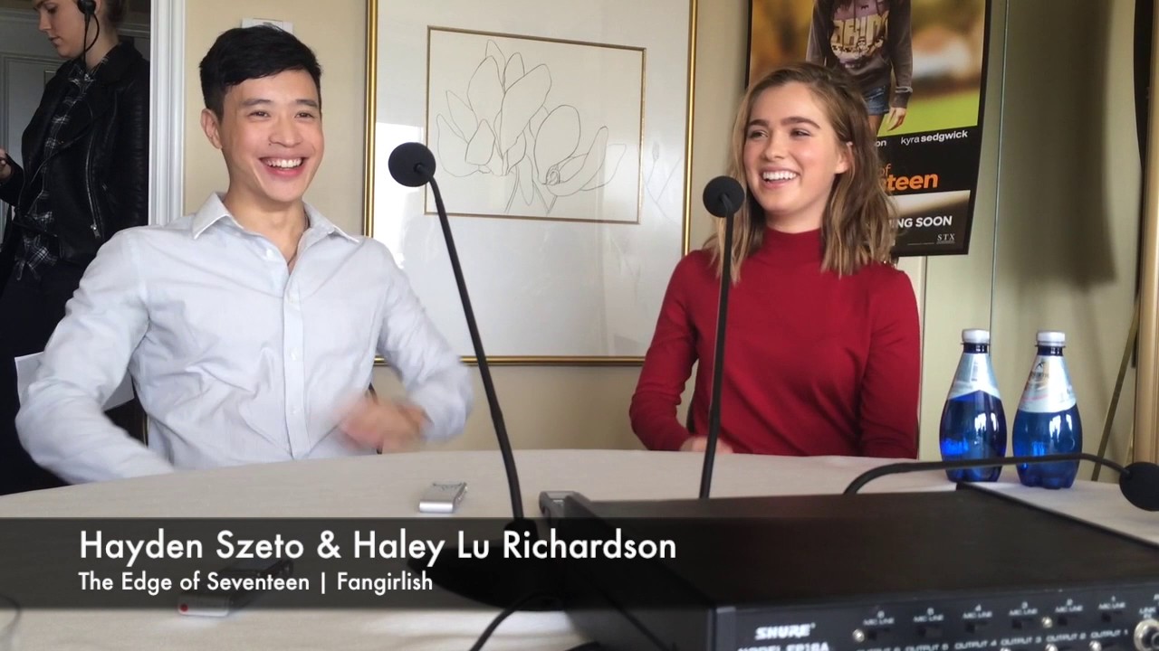 'The Edge of Seventeen' Interview | Hayden Szeto & Haley Lu Richardson