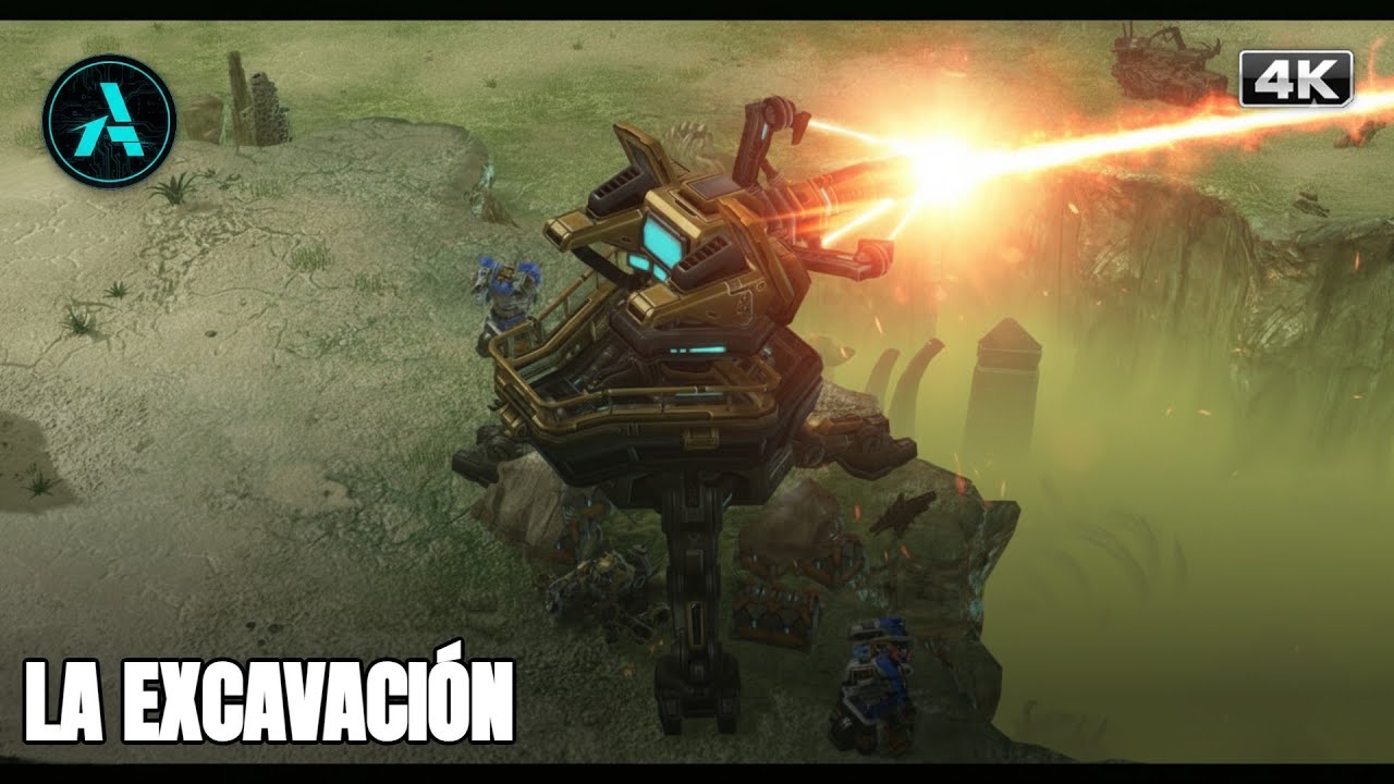 STARCRAFT II: Wings of Liberty | La excavación | EP. 13 | 4K Ultra Settings Gameplay | ANAKIN