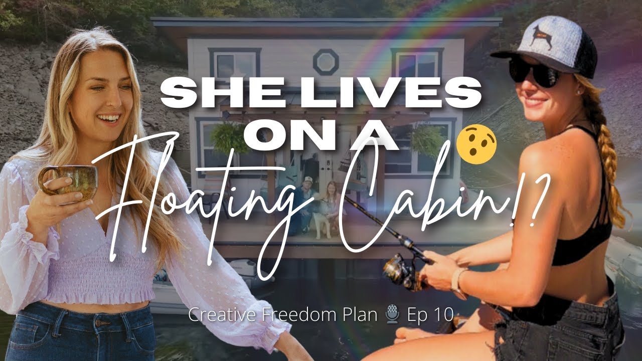 She Lives on a FLOATING Cabin! DIY Life & YouTube Success – The Wild Journey of Sarah Jones