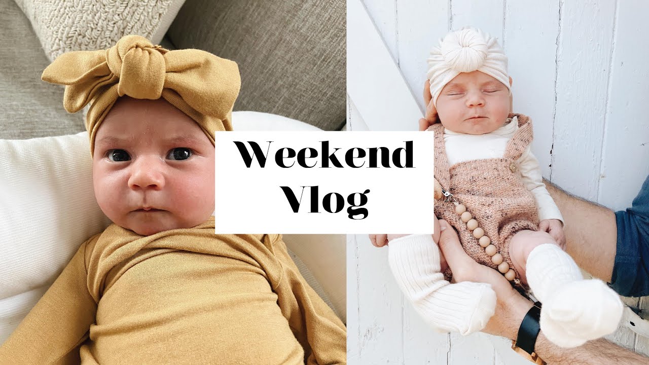 Weekend Vlog // First Outing With Baby