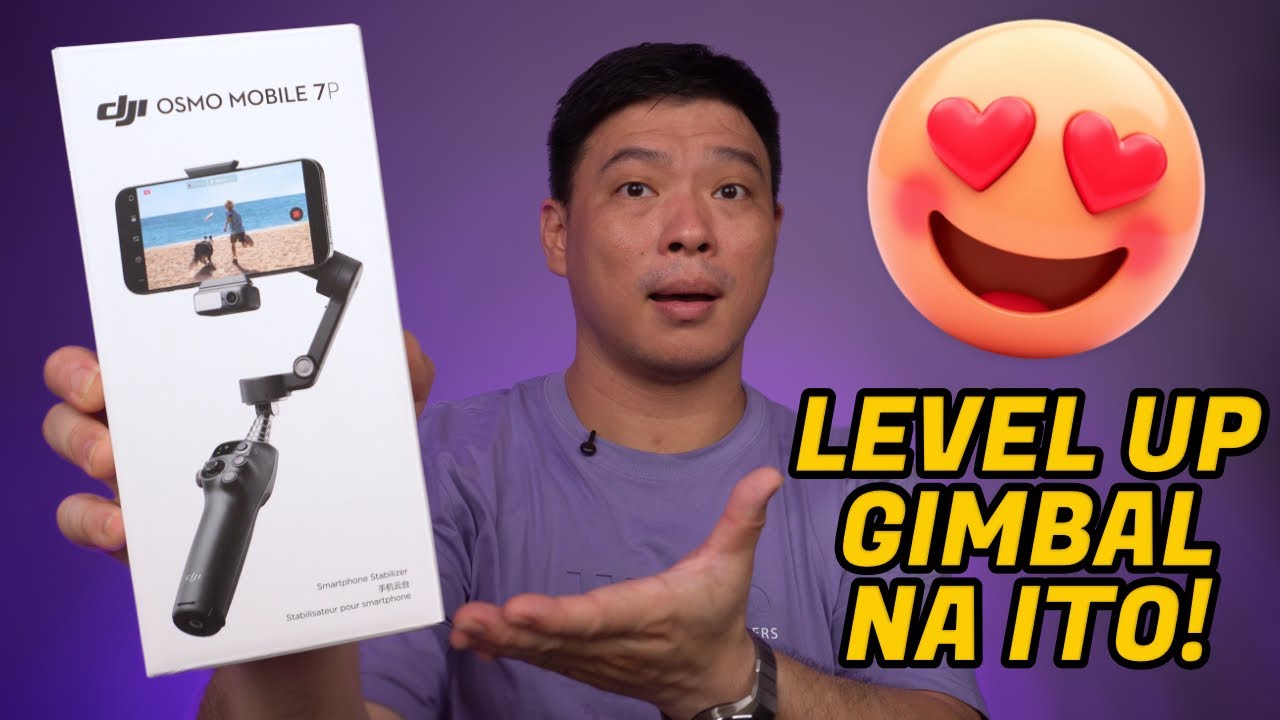 DJI Osmo Mobile 7p + Mic Mini ft Samsung A56 - Perfect Leveled UP Gimbal for Creators!