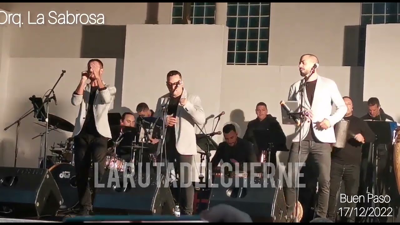 Orquesta La Sabrosa, La Bachata, Buen Paso, Icod de los Vinos, Tenerife 17/12/2022