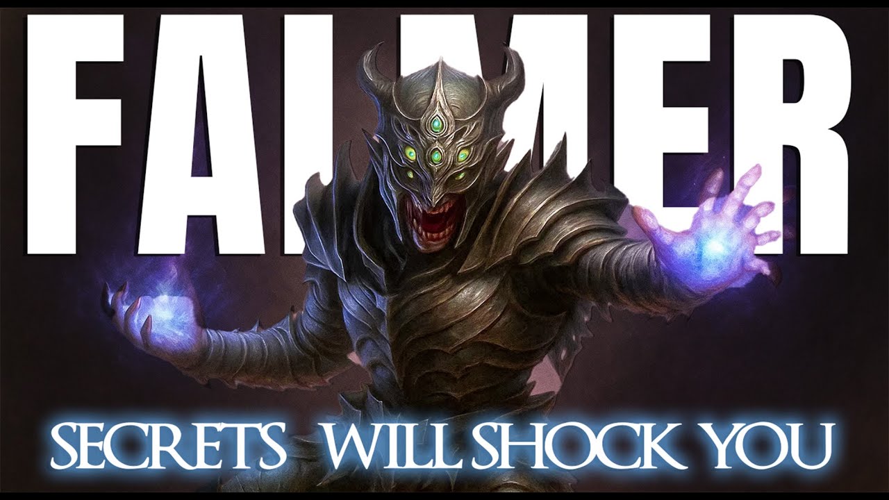 The Elder Scrolls Lore ▶ Secrets of the Falmer That Will Shock You (Lore To Sleep To)