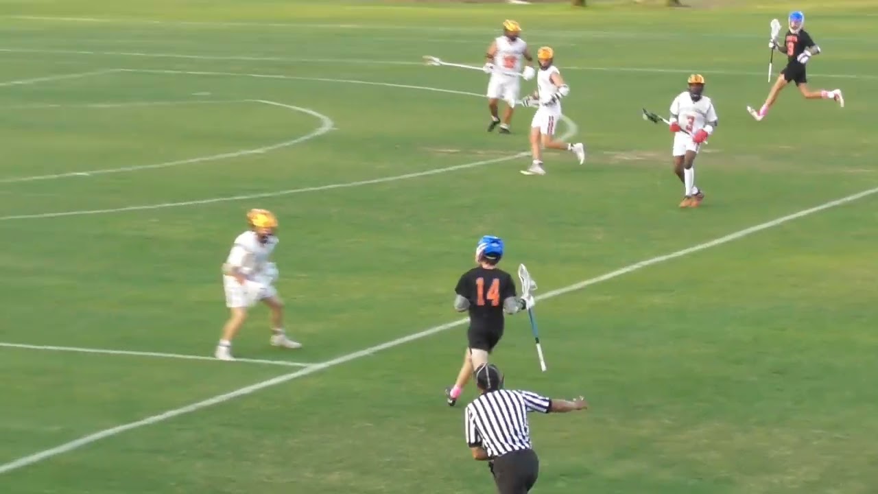 Lacrosse LWVarsity (White) vs BHS (Black) 6-9 20230322