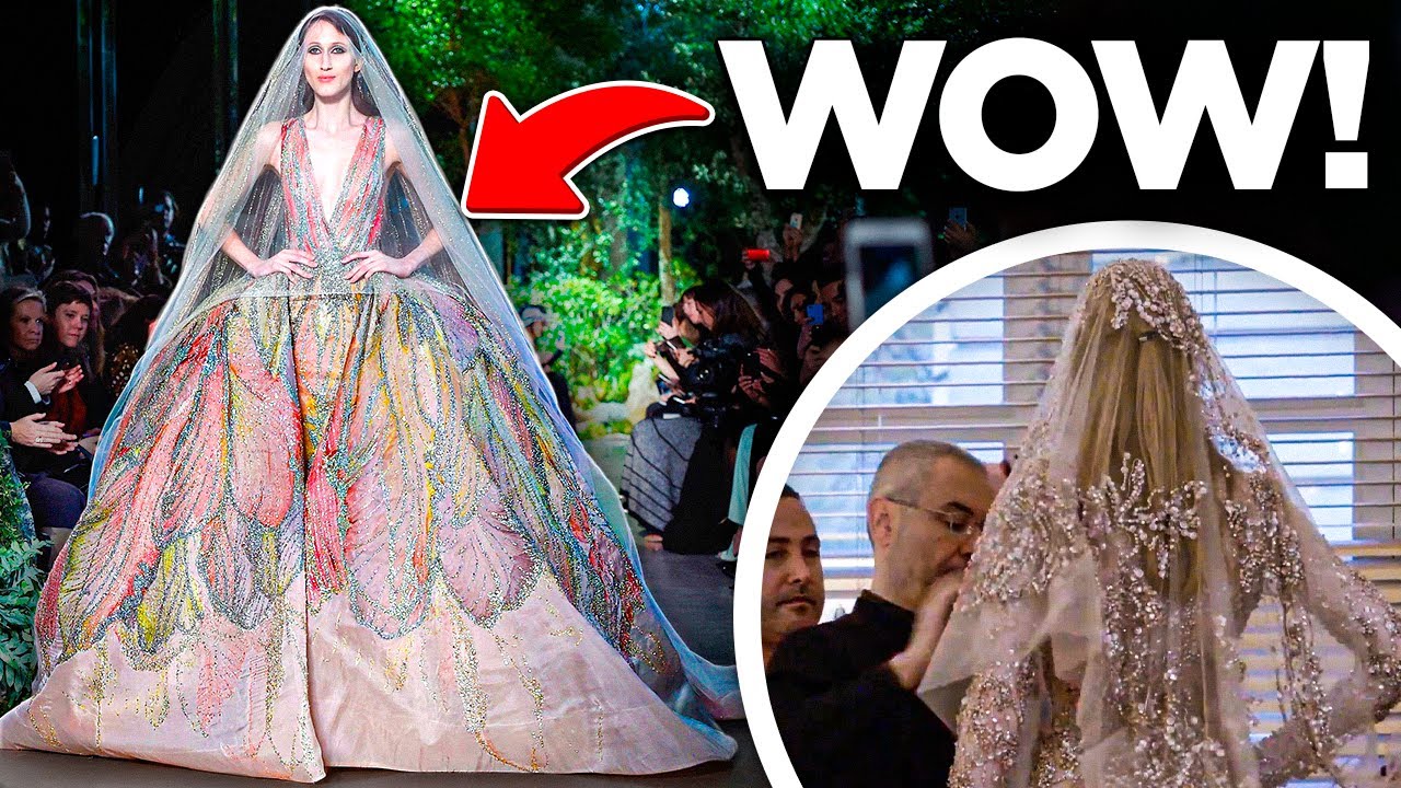 Вы не поверите, как создается свадебное платье Elie Saab