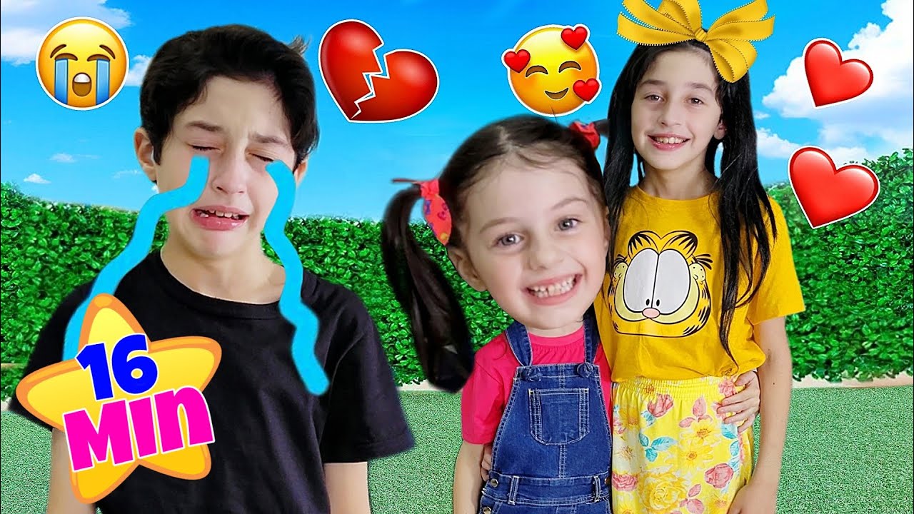 Mimi e Julinha em uma Histórias Engraçada de Uma NOVA IRMÃ e aventuras de Bebês para crianças