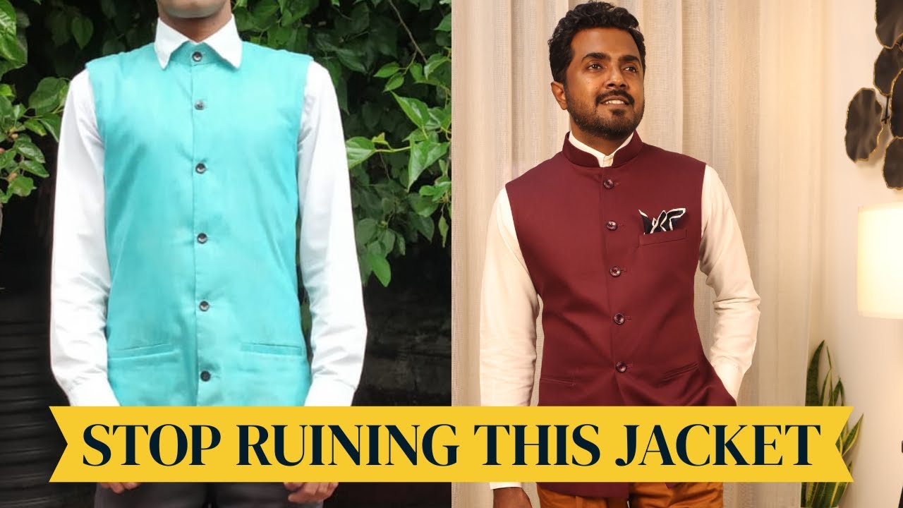 Most Men Wear Nehru Jackets Wrong — Do This Instead