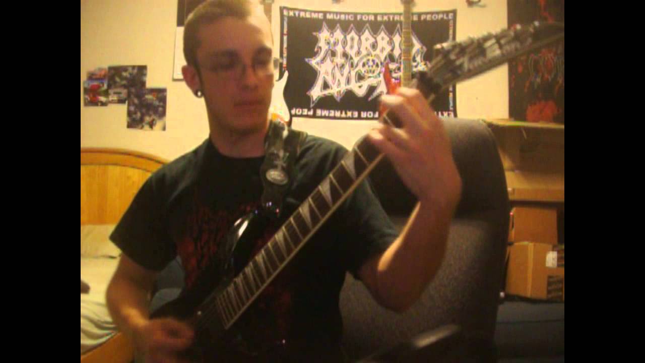 Iniquitous Deeds - New song - Rough guitar play through