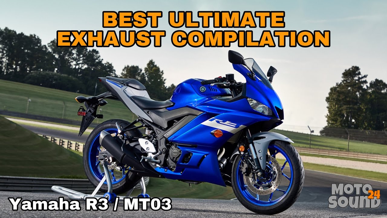 Yamaha R3 MT03 Best Ultimate Exhaust Sound Compilation