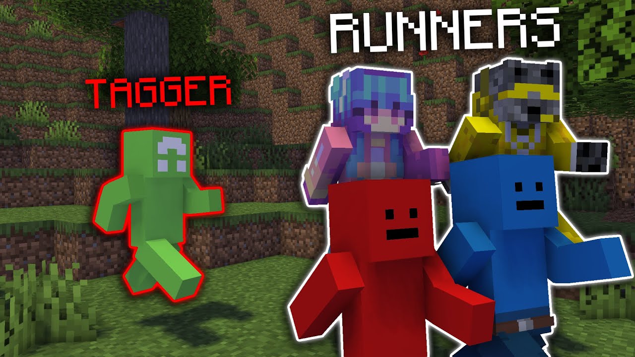 Minecraft Manhunt, But It's A Game Of Tag...