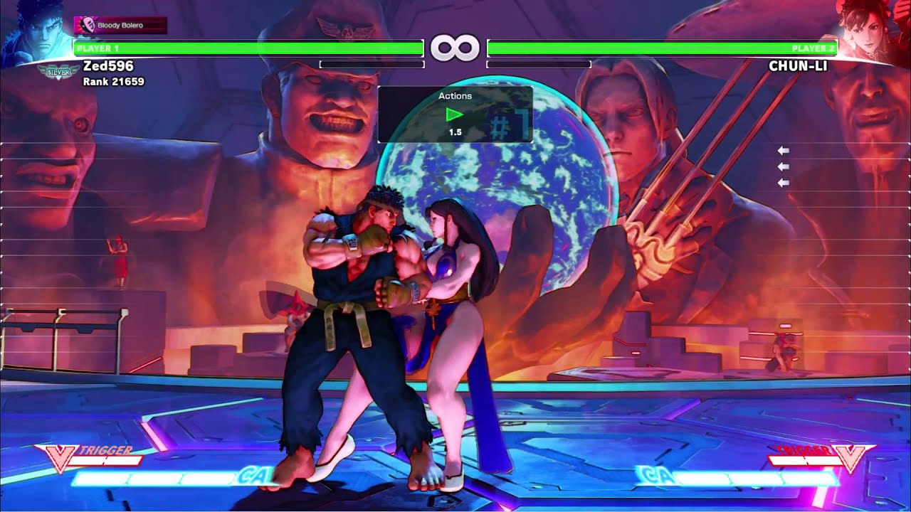 SFV - Parries on Chun Li