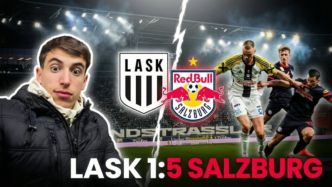 LASK vs RED BULL SALZBURG - STADIONVLOG🔥⚽️ 