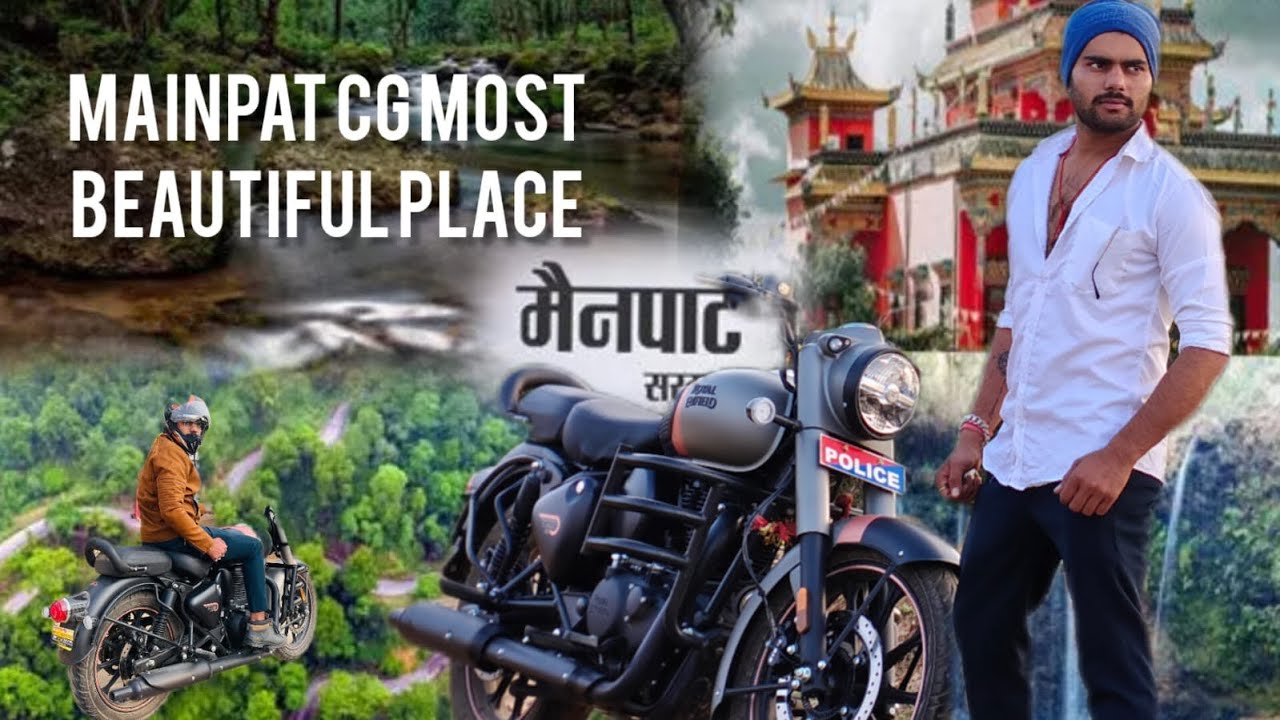 Royal Enfield Classic 350 Gun Grey 2024 model se Gye Ambikapur CG Mainpath Most Beautiful Place