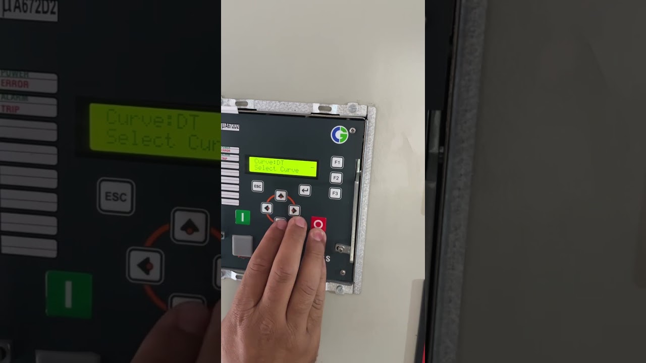 Aegis numeric relay setting