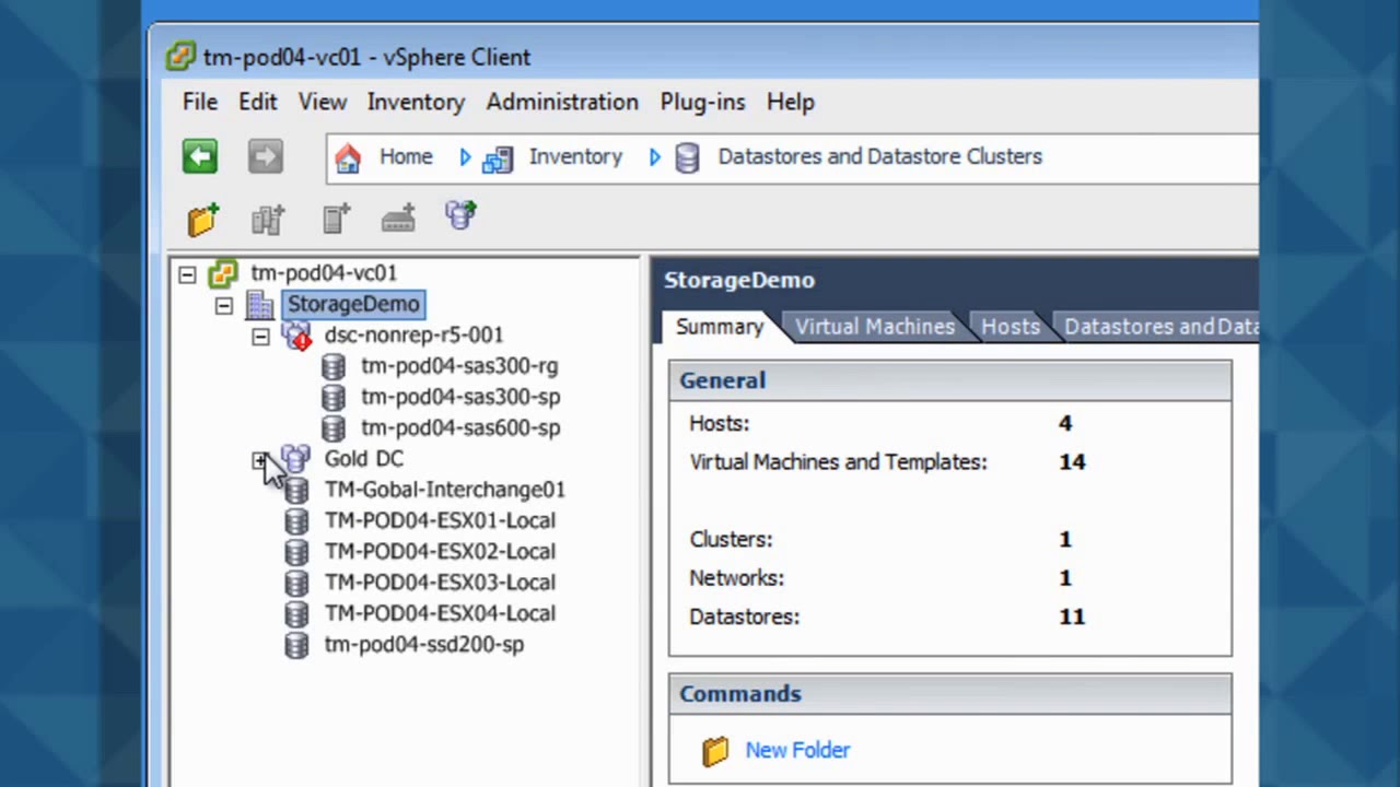 vSphere Storage DRS Demo